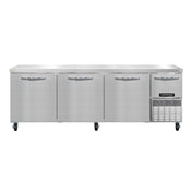Continental Refrigerator RA93SN Refrigerated Base Shallow Depth Worktop Unit 93"W