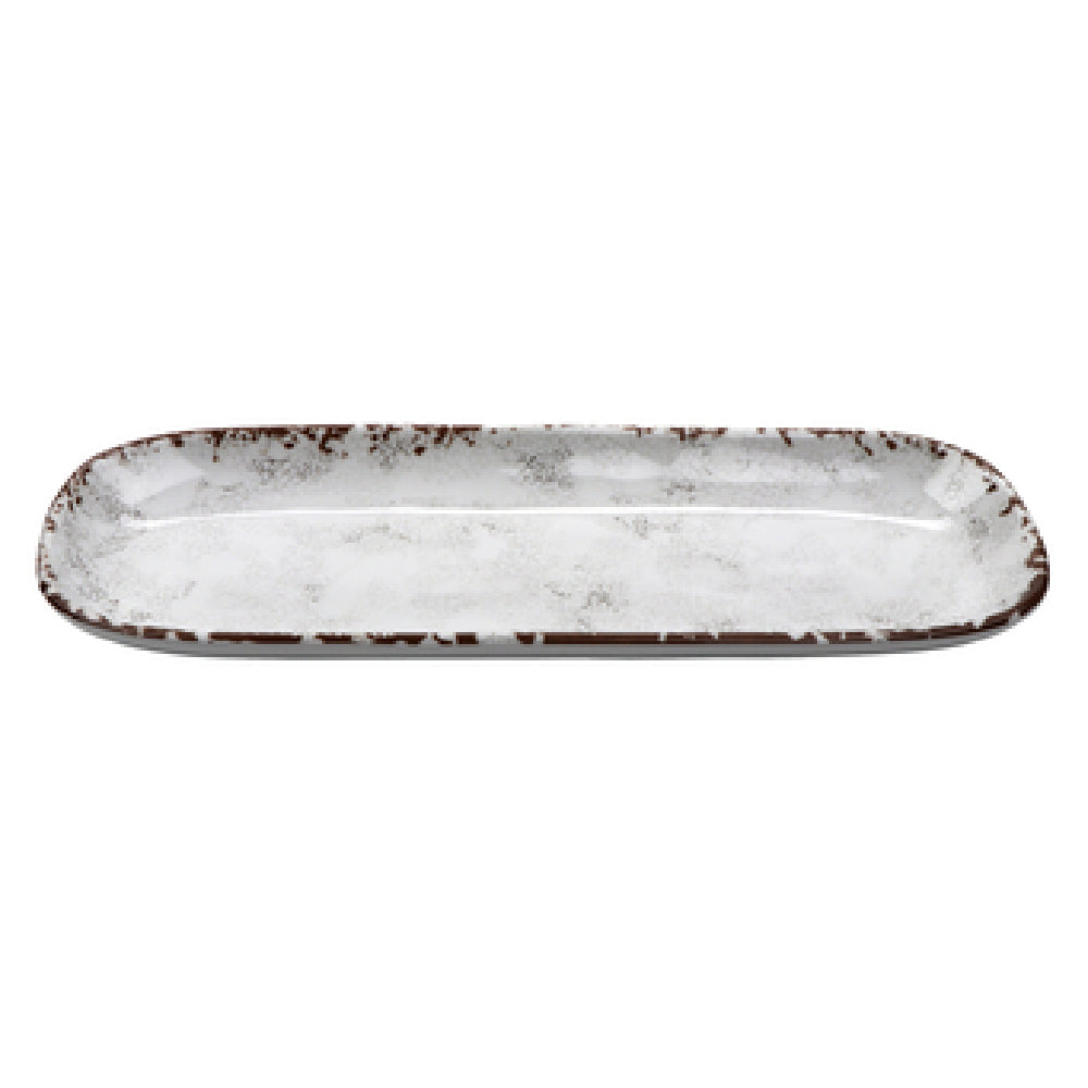 GET Enterprises CS-146-FM French Mill™ Platter 14" X 5-1/2" Rectangular