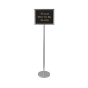 Aarco TY-2CH Director Sign Stand 54"H Overall 15"W X 12"H