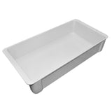 MFG Tray 808408 5136 Storage Container 4 Gallon 23"L X 12"W X 4-3/8"H