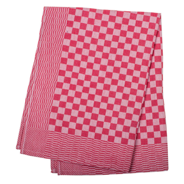 JB Prince A300 R5 Side Towel 25-1/2"L X 17-3/4"W Checkered Pattern