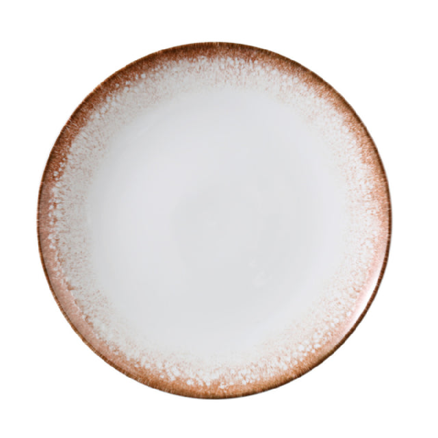 Yanco PR-711 Porto Coupe Round Plate 11 1/4"dia X 1 1/8"H Dishwasher Safe