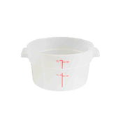 Thunder Group PLRFT302TL Food Storage Container 2 Quart Round