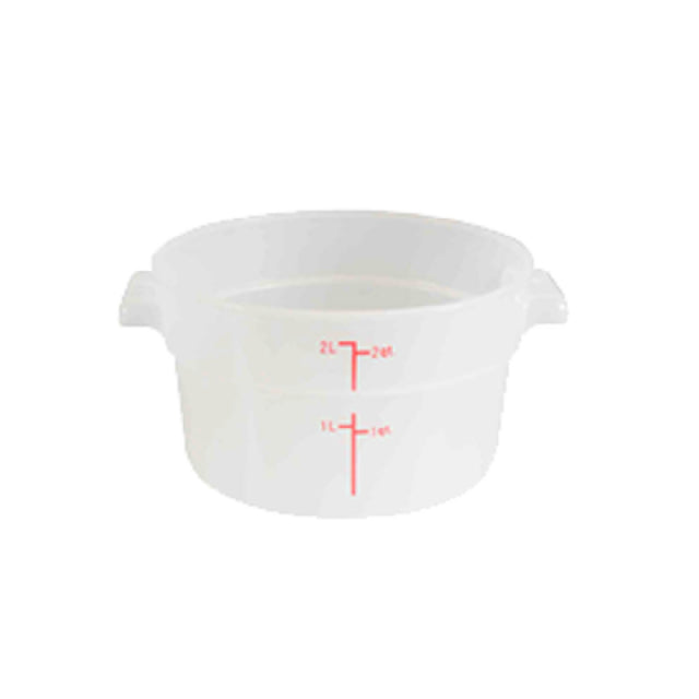 Thunder Group PLRFT302TL Food Storage Container 2 Quart Round