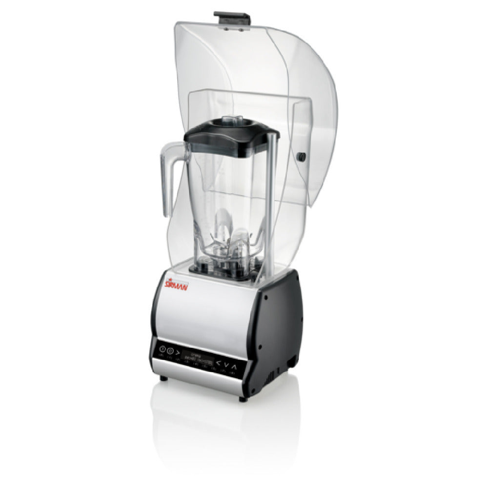 Sirman 65395018 BARMASTER Blender/Juicer Variable Speed With Timer 68 Oz. Tritan Container