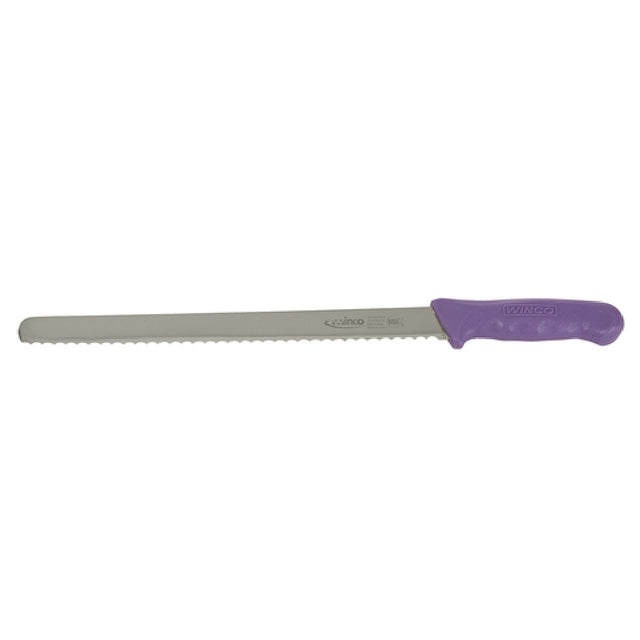Winco KWP-121P Slicer Knife 12" Blade Allergen Free