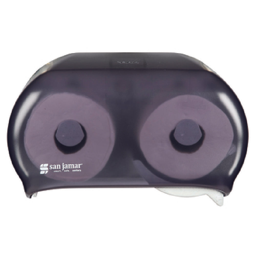 San Jamar R3600TBK Versatwin® Classic Bath Tissue Dispenser 8-3/4"H X 6-3/4"W X 12-3/4"D