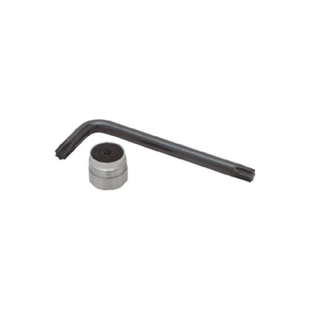 T&S Brass S015588-30 Adjustable Flow Outlet With 13/16-27 UN Threads And Hex Key