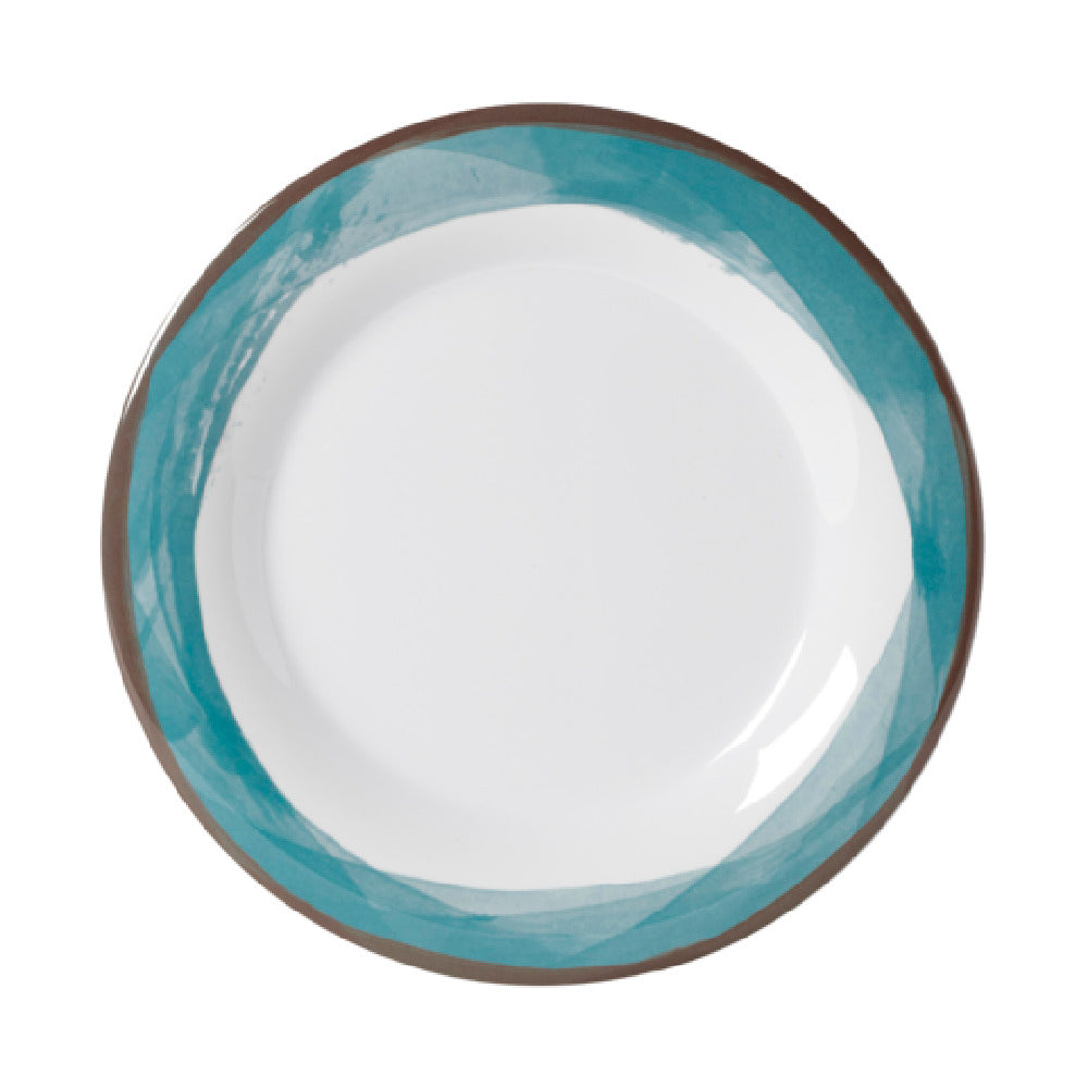 GET Enterprises WP-10-DW-KNB Diamond White™ Plate 10-1/2" Dia. Round