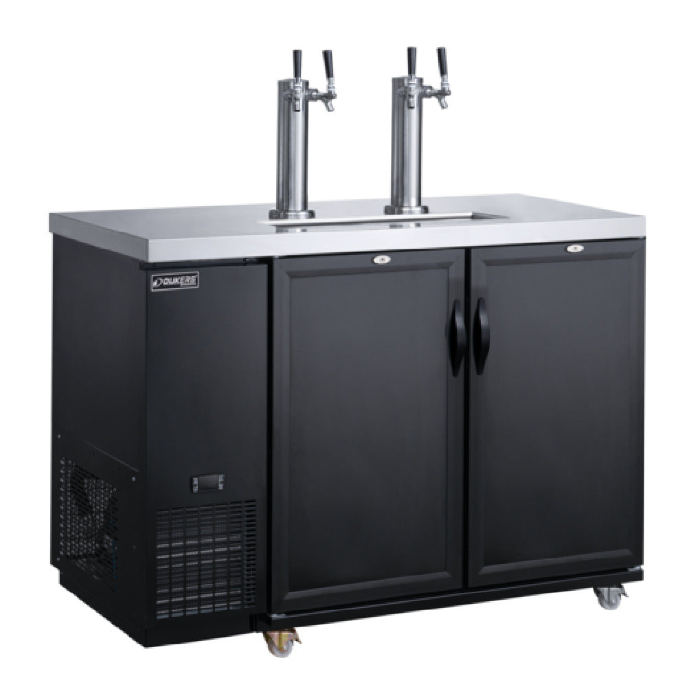 Dukers Appliance Co. USA Ltd. DKB60-M2 Kegerator Draft Beer Cooler 61-1/8”W X 27”D X 35-7/8”H