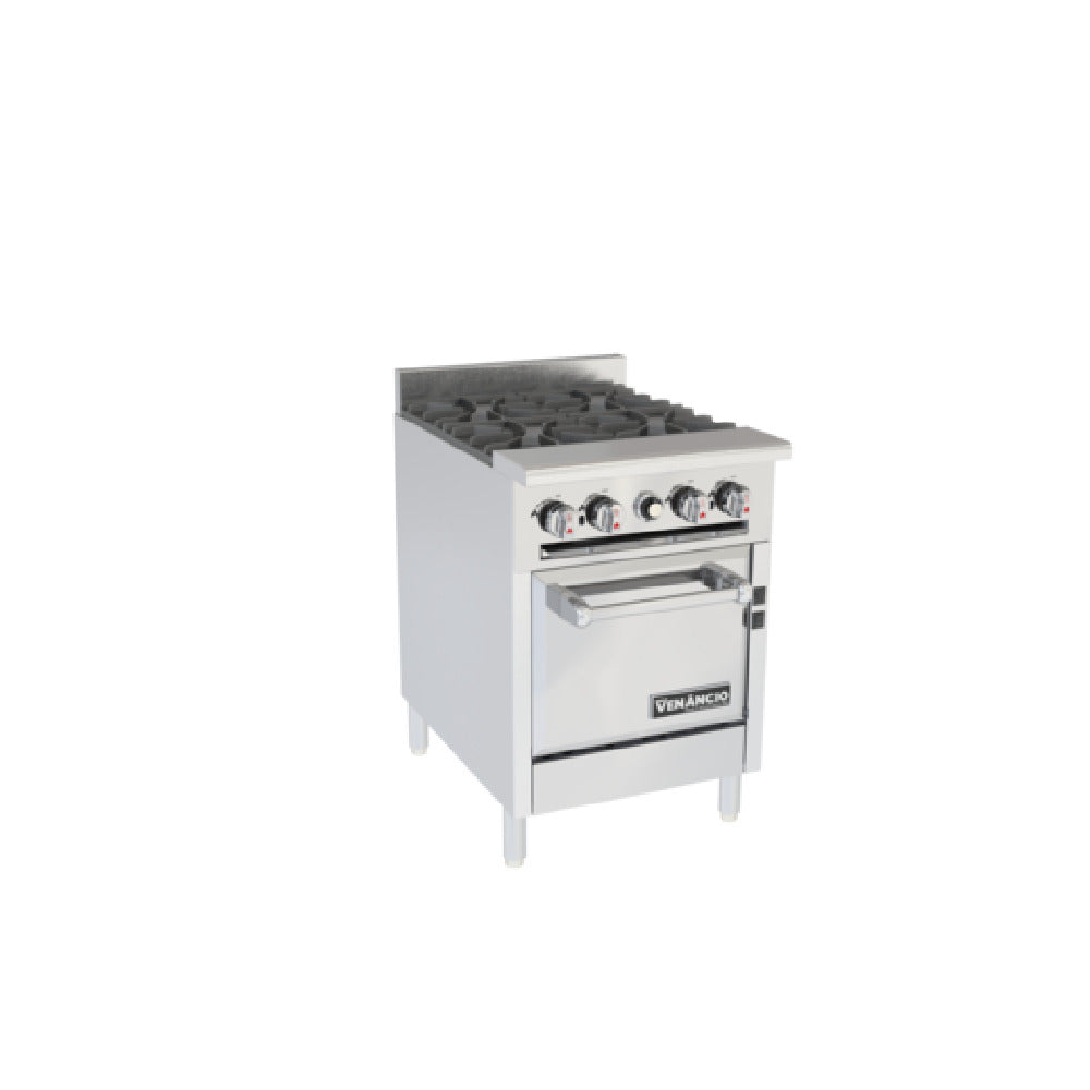 Venancio USA R24CO-24B_NAT - Restaurant Range, Gas, 24"W
