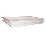 MFG Tray 895008 5136 Storage Container 3-3/5 Gallon 29"L X 18"W X 2"H