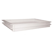 MFG Tray 895008 5136 Storage Container 3-3/5 Gallon 29"L X 18"W X 2"H