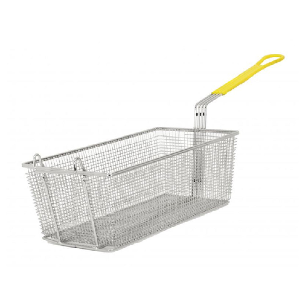Omcan 80555 (80554) Fryer Basket 16-3/4"D X 8-3/4"W X 6"H Hanging Hook