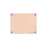 Epicurean 622-14110114 Epicurean HACCP Non-Slip Cutting Board 14.5" X 11.25" X 3/8" In Natural With Purple Allergy Feet