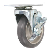 Forbes Industries 1610-S 4" Standard Grey Wheel & Swivel Caster