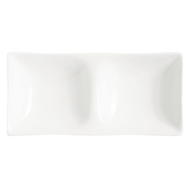 Arc Cardinal L3204 Dish 5-1/8"L 2 Compartments