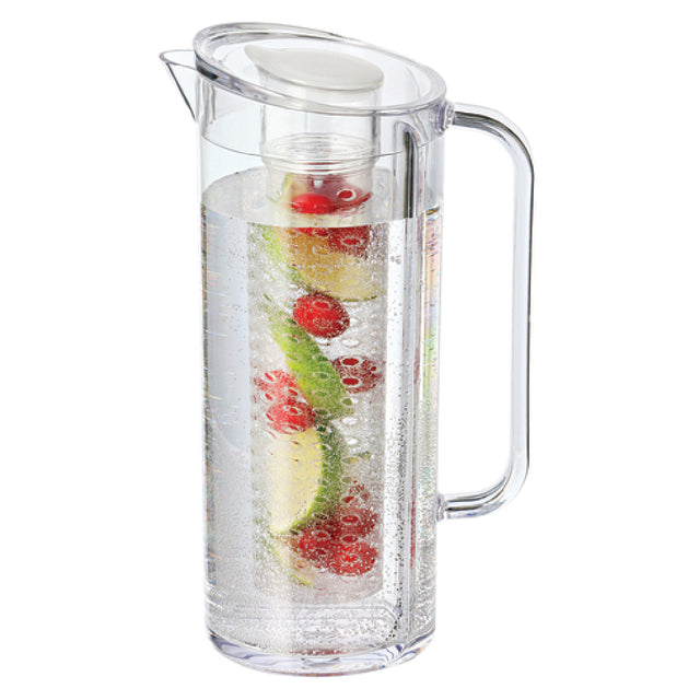 Service Ideas NEPH02-1 Flavor Infusion Pitcher 1.9 Liter (64.2 Oz.) 6-1/2" X 4-1/2" X 11"H