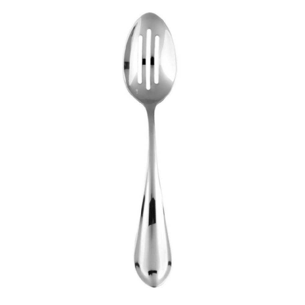 Fortessa 1.5.109.00.028 Forge Slotted Spoon 10" (25cm) Dishwasher Safe