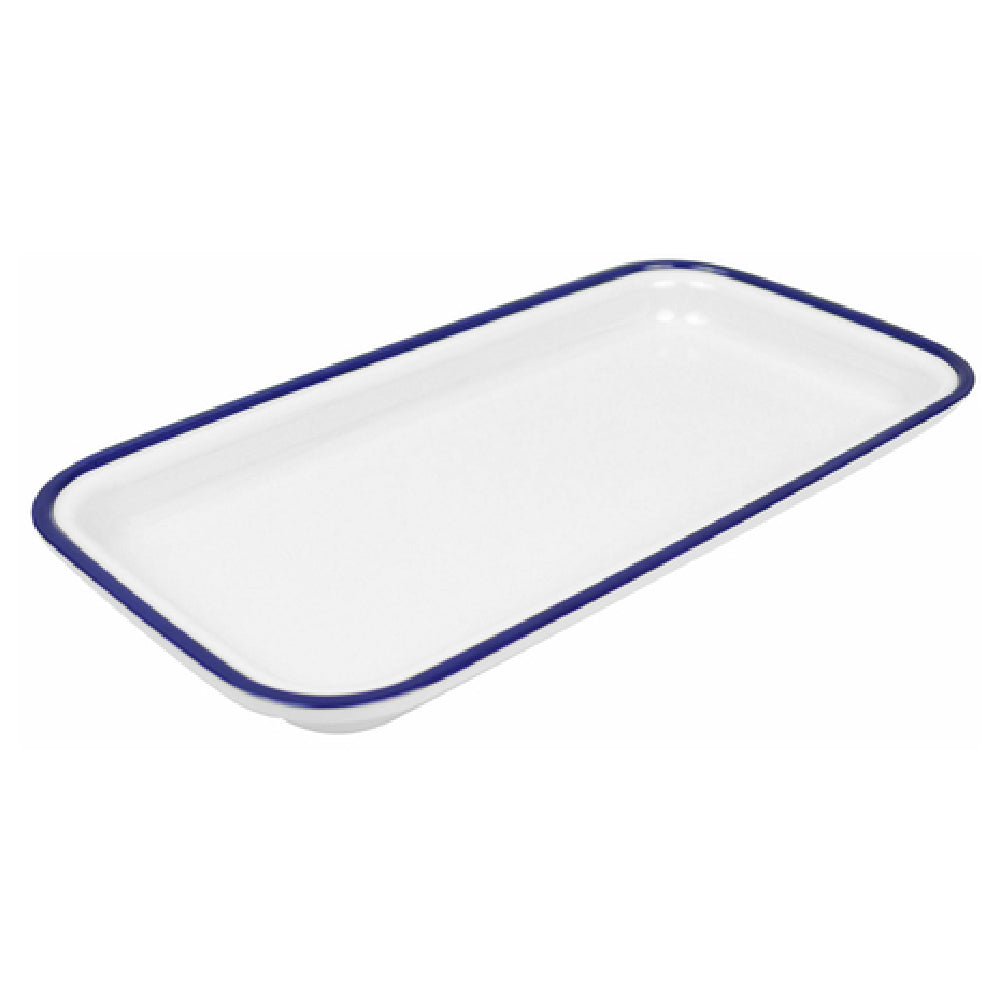 BauscherHepp TEW7413 Enamelware Collection Tray GN 1/3 Size 12-3/4"L X 7"W X 1-1/4"H