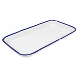 BauscherHepp TEW7413 Enamelware Collection Tray GN 1/3 Size 12-3/4"L X 7"W X 1-1/4"H