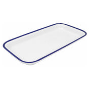 BauscherHepp TEW7413 Enamelware Collection Tray GN 1/3 Size 12-3/4"L X 7"W X 1-1/4"H