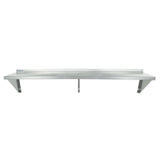 Empura 1572WS18G - Wall Mount Storage Shelf, 72"W X 15"D X 16"H, Standard Duty