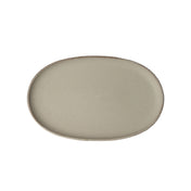 Steelite 6420MY034 Oval Plate 11.5"W X 7.25"D X 1"H Wabi Sabi Shoji