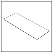 BauscherHepp VE-80068 Venta® 1 X Shelf LOW STAGE_80_L (metal Parts In 100) Compact Laminate