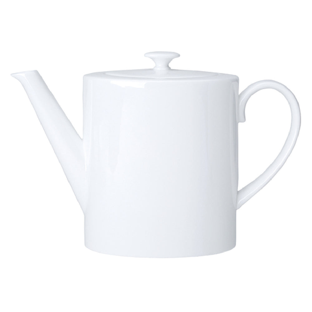 Steelite 82000AND0477 Oval Coffee Pot 1.0 Qt 5.25" X 3.75" X 6.75"