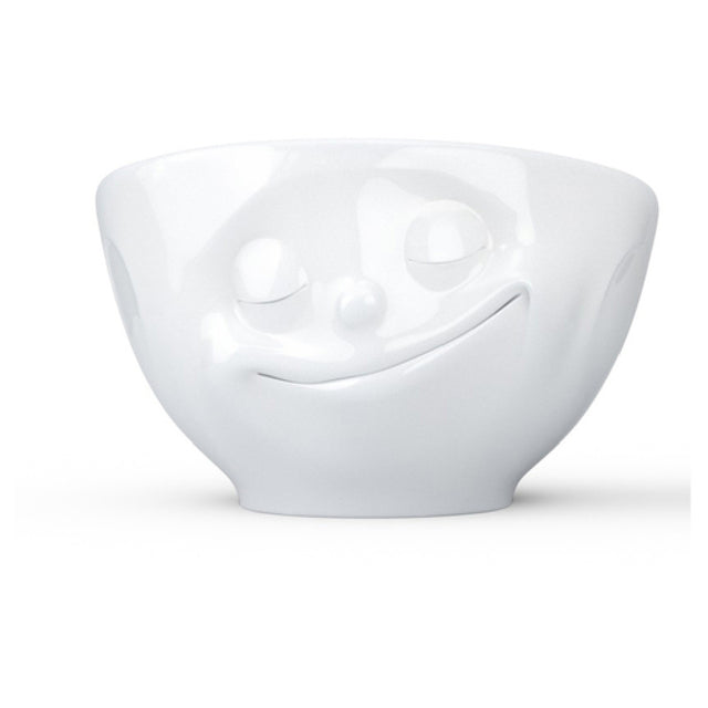 BauscherHepp 149004 Egg Cup Embossed Happy Face Porcelain