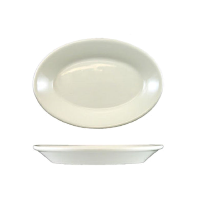 International Tableware RO-47 Platter 8-1/4"W X 5-7/8"D X 1-1/8"H Oval