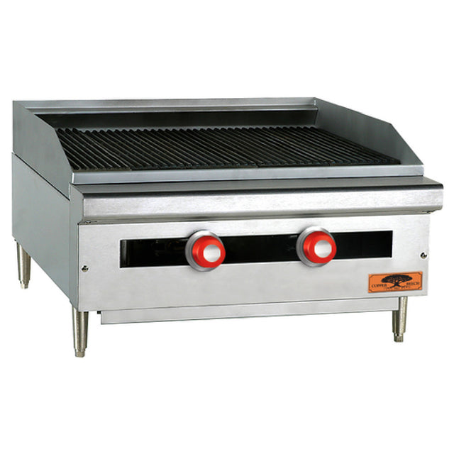 Copper Beech PCBRB-36 Charbroiler Countertop Natural Gas