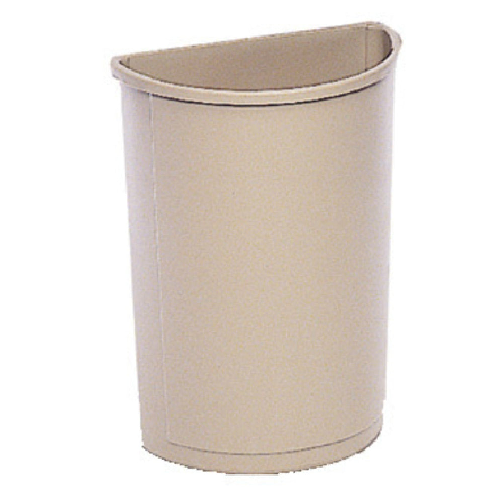 Rubbermaid FG352000BEIG Untouchable® Container Half Round 21 Gallon