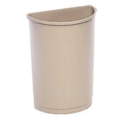 Rubbermaid FG352000BEIG Untouchable® Container Half Round 21 Gallon