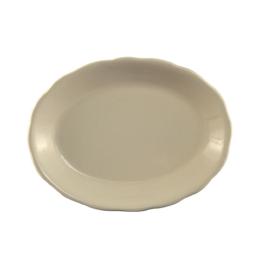 CAC China SC-40 Seville Platter 7-1/2"L X 5-3/4"W X 7/8"H Oval