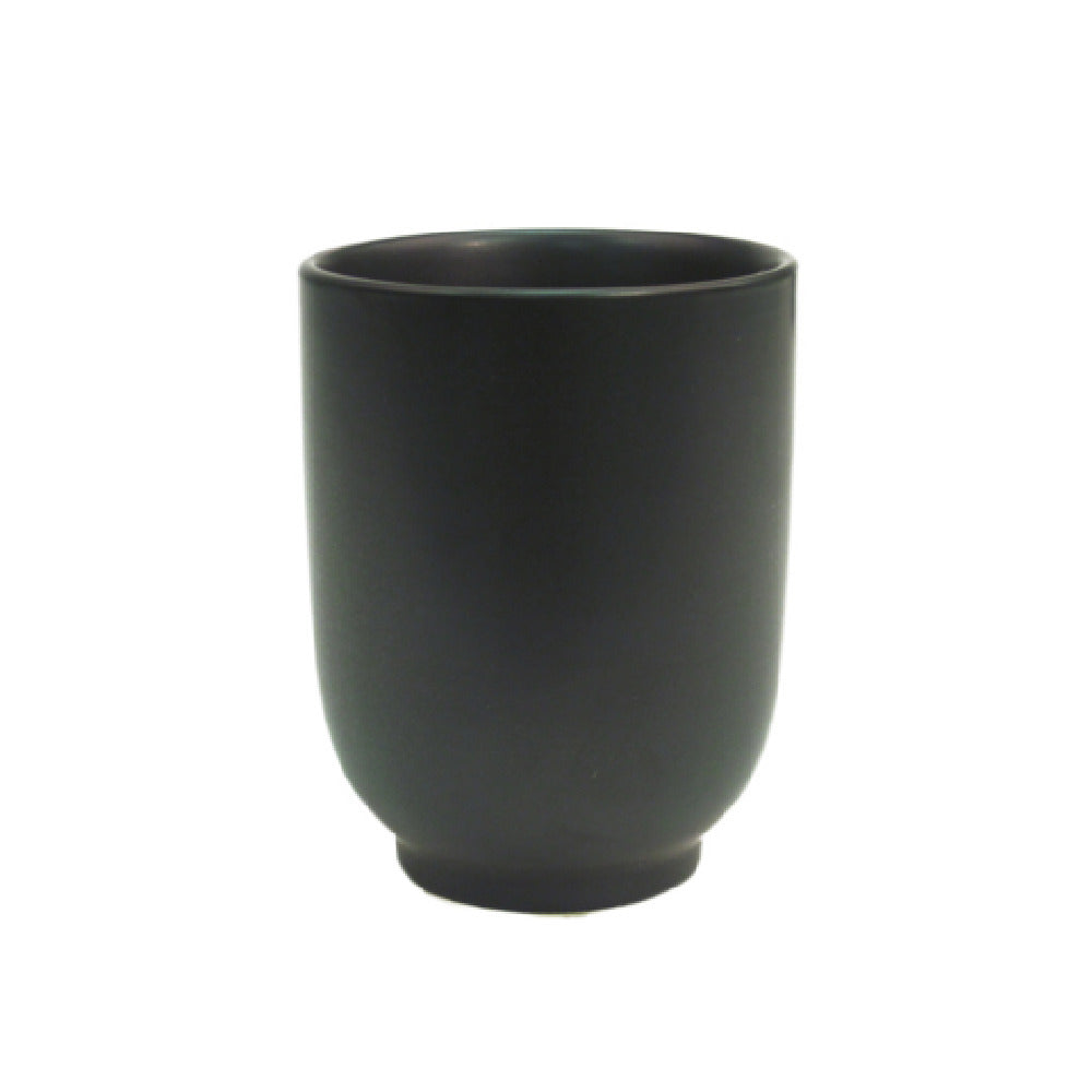 CAC China 666-1-BLK Japanese Style Drinkware Cup 8 Oz. 2-3/4" Dia. X 3-3/4"H