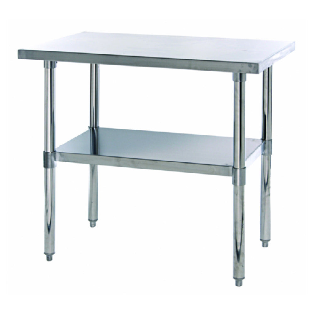 Quantum SST-2436U Work Table 36"W X 24"D X 34"H Hemmed Edges