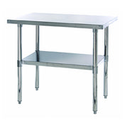 Quantum SST-2436U Work Table 36"W X 24"D X 34"H Hemmed Edges