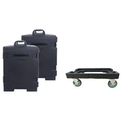 Hubert 29A-131 - CenPro Food Carrier, 26"W X 18"D X 60"H, (10) Pan Capacity