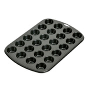 BauscherHepp 23.0064.6237 Mini Muffin Pan 15"L X 10-5/8"W 24 Cavities