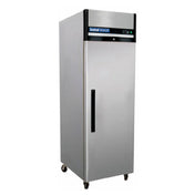 Hubert 18104 - Reach-In Refrigerator, 26.8" W X 32.7" D X 82.25" H, 23 Cu. Ft. Capacity