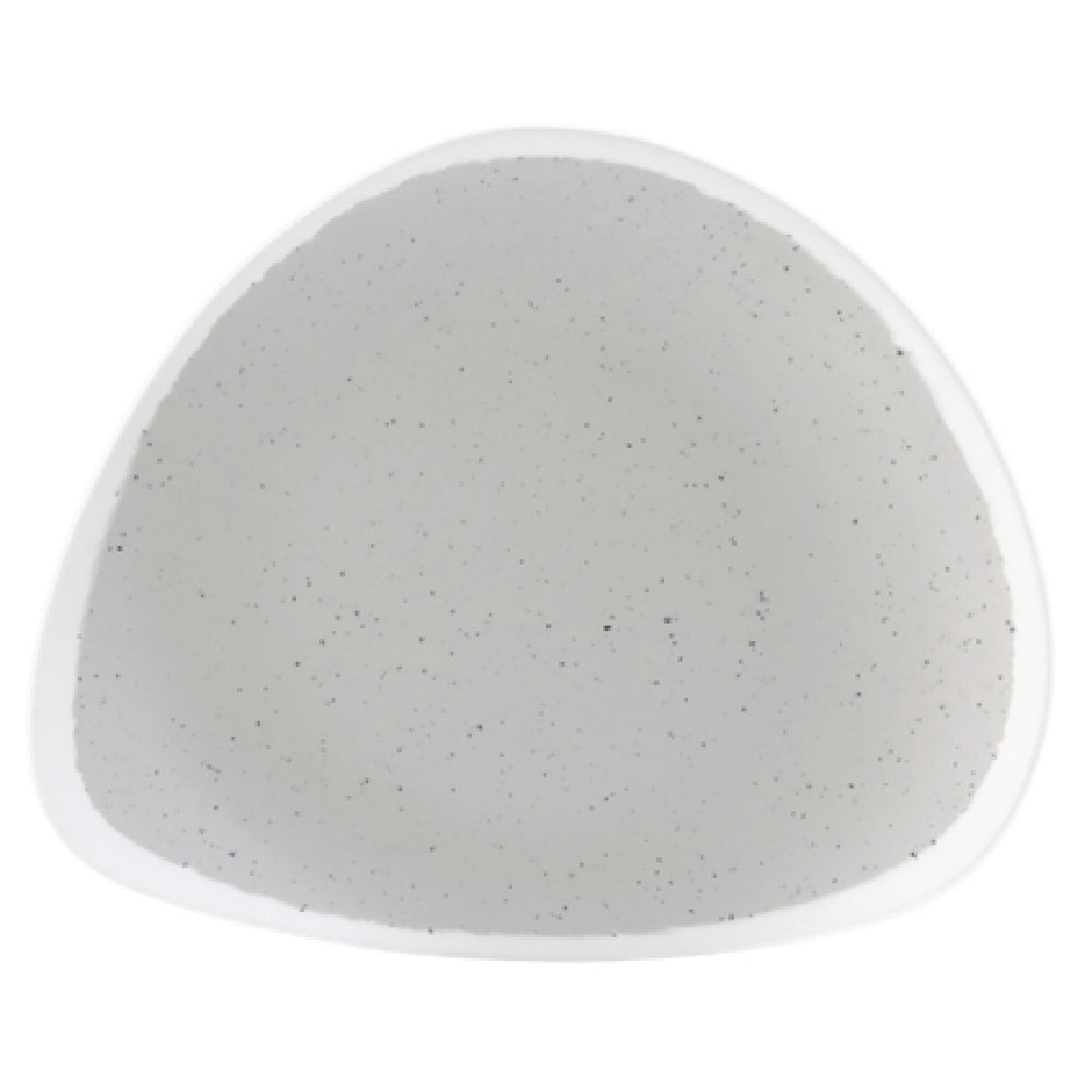 Elite Global Solutions B170085-GD Plate 8-1/2"L X 7"W X 1-1/4"H Triangular