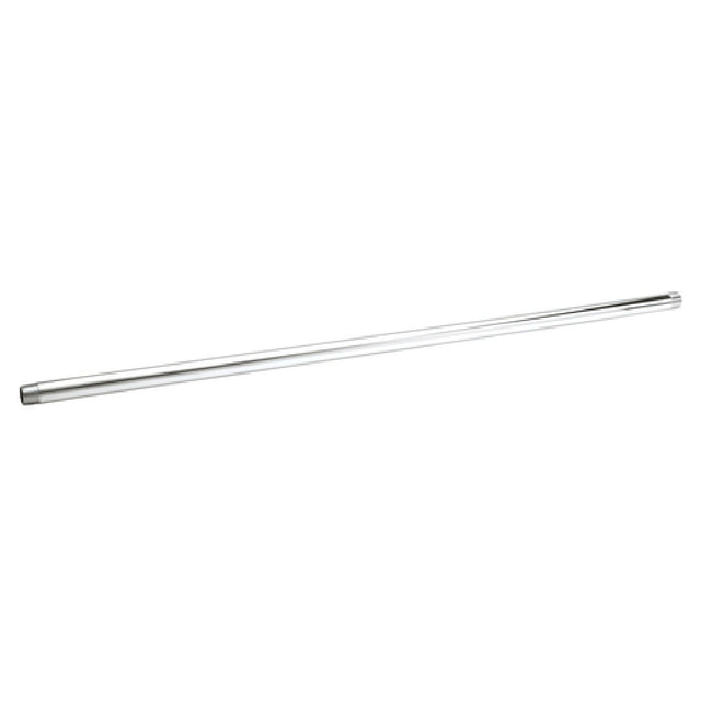 T&S Brass 078X Riser 3/8" NPT X 8" Long (Chrome-Plated)