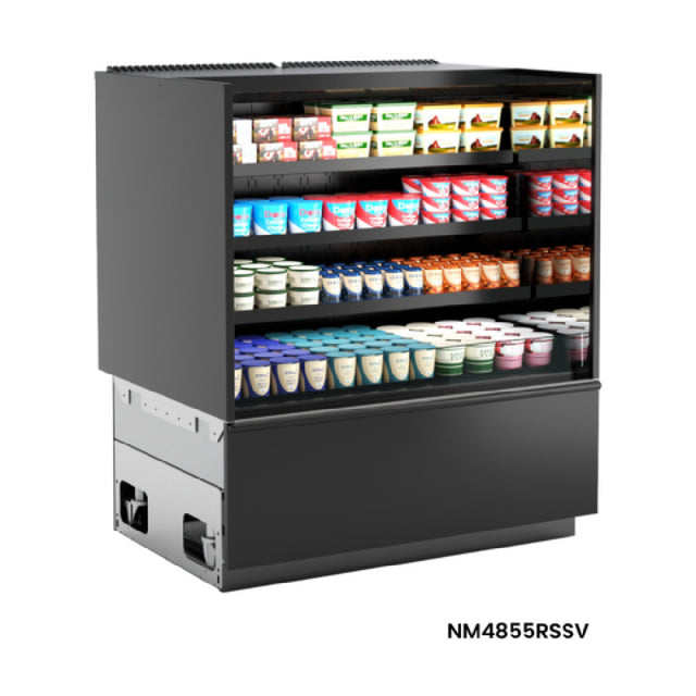 Structural Concepts NM6055RSSV Blend® Refrigerated Self-Service Center Case 59-3/4"W X 34-3/8"D X 55-3/8"H