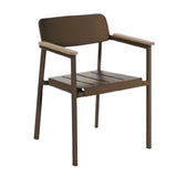 Emuamericas, Llc E248-41-82 - Shine Stacking Armchair, Outdoor/indoor, Slat Seat And Solid Back