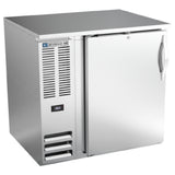 Beverage Air BB36HC-1-F-S - Refrigerated Food Rated Back Bar Storage Cabinet, One-section
