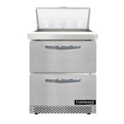 Continental Refrigerator D27N8-FB-D Designer Line Sandwich Unit Front Breather