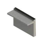 Jade Range S-12-BIST Bistro™ 12" Single Deck High Shelf Stainless Steel