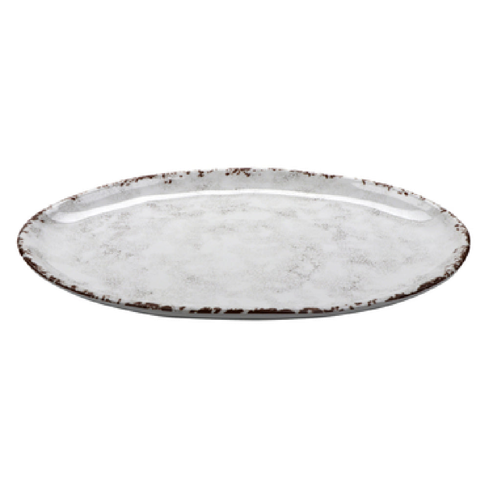 GET Enterprises CS-1511-FM French Mill™ Platter 15" X 11" Oval